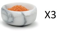 Rsvp Mini Serving Bowl/prep Dish 1 Ounce White Marble Salt/herbs/spices (3-pack) on sale Rsvp Mini Serving Bowl/prep Dish 1 Ounce White Marble Salt/herbs/spices (3-pack) on sale