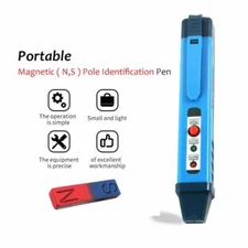 N,S Polar Identification Pen Magnetic Field Magnet Pole Detection Polarity test 