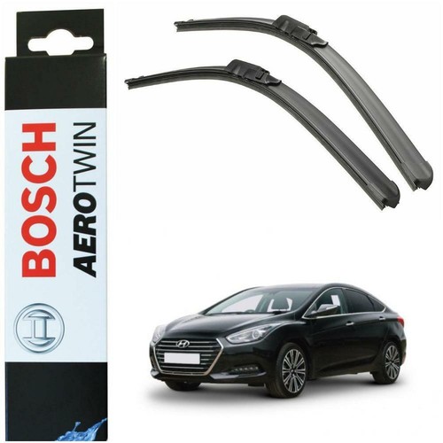 Bosch Aerotwin Front Wiper Blades Set fits Hyundai i40 Saloon 04.11
