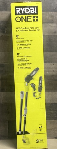 RYOBI ONE+ 18V Cordless Pole Saw and 