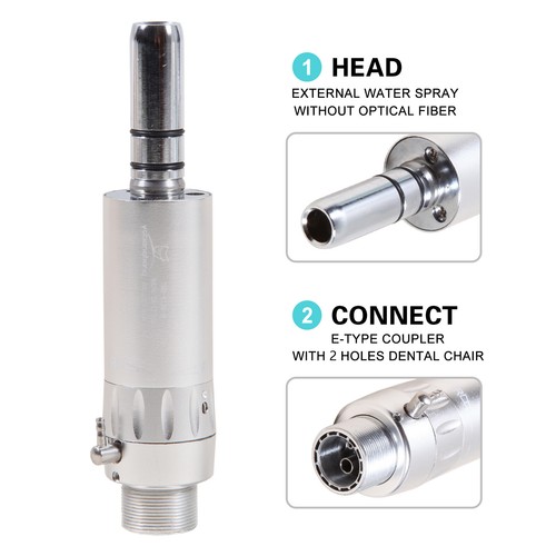 NSK Style Dental Low Slow Speed Handpiece Contra Angle Straight Air Motor 2/4H s - Picture 66 of 84