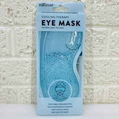 NEW  Therawell Cooling Therapy Blue Eye Mask - Hot & Cold   FREE S/H 