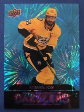 2020-21 Upper Deck Blue Dazzlers DZ76 Roman Josi Nashville Predators