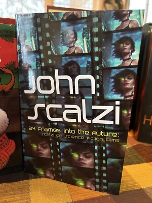 MASSIVE LIB John Scalzi~24 FRAMES INTO THE FUTURE~SIGNED  LIMITED #720 SIGNED *