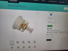 WD24X10018 Dishwasher Piston & Nut Assembly Replaces With WD24X0220 1-PACK