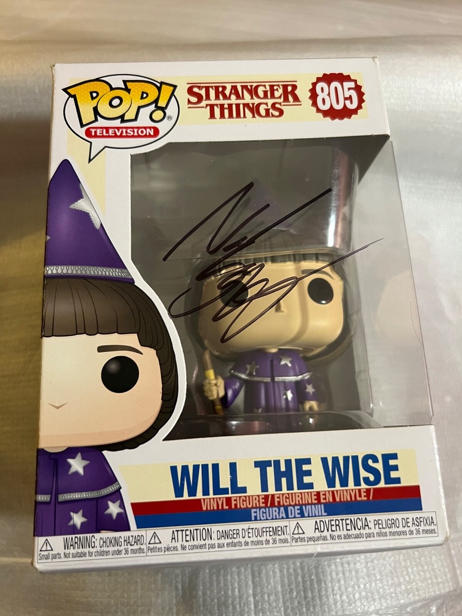 Noah Schnapp Autographed Stranger Things - Will the Wise #805