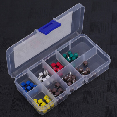 Kit condensatori variabili, 80 pezzi 6mm Kit condensatori elettronici Assortimento di condensatori Condensatori trimmer variabili Condensatori elettrici industriali