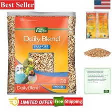 Active Nutrition Bird Food for Parakeets  Canaries - 5lb with Field Delights