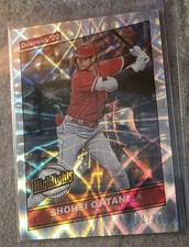 2020 Panini Donruss Highlights Silver /349 Shohei Ohtani #H-6 MVP⚾️