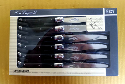 6 Steakmesser von''Lou Laguiole''.Neu.OVP.