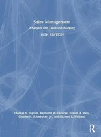 Sales Management | Analysis And Decision Making | Jr (U. A.) | Buch | Englisch