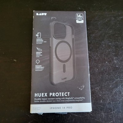 Laut Huex Protect Mag Safe Black For iPhone 14 Pro - Clear w/ Multicolor