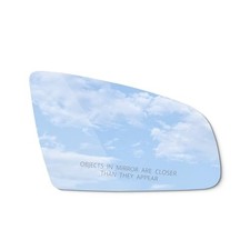 TOEMIRR Replacement Mirror Glass Passenger Right Side fit for 2006-2008 A3