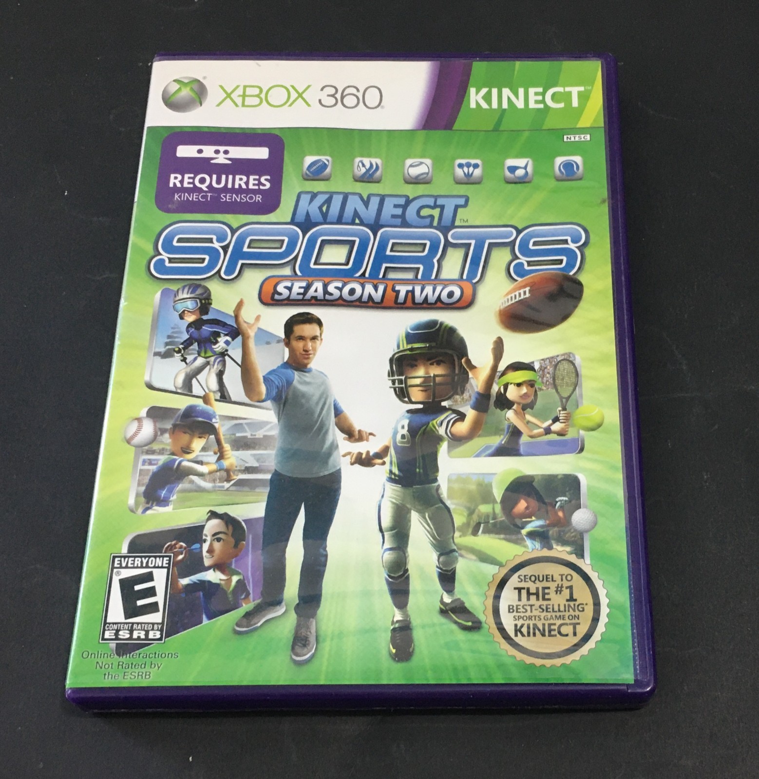 Kinect Sports Season Two xBox 360 w/MANUAL INV-7337