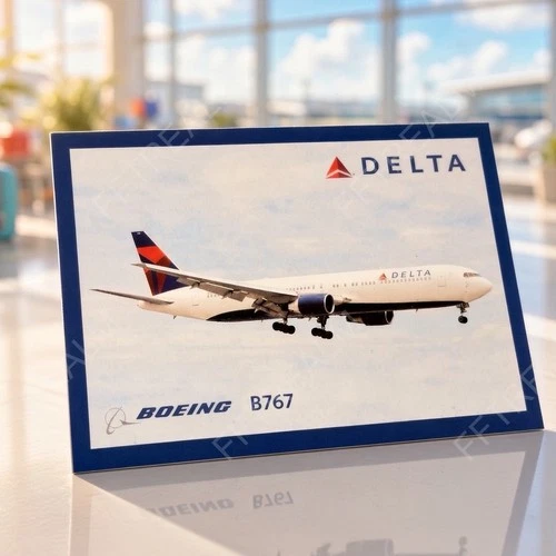 2010 Delta Air Lines Pilot Trading Card “Boeing B767” #22 - product listing photo