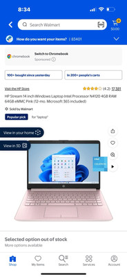 laptop pink