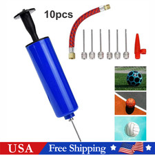 Portable Hand Air Pump for Football Basketball Soccer Ball NEW