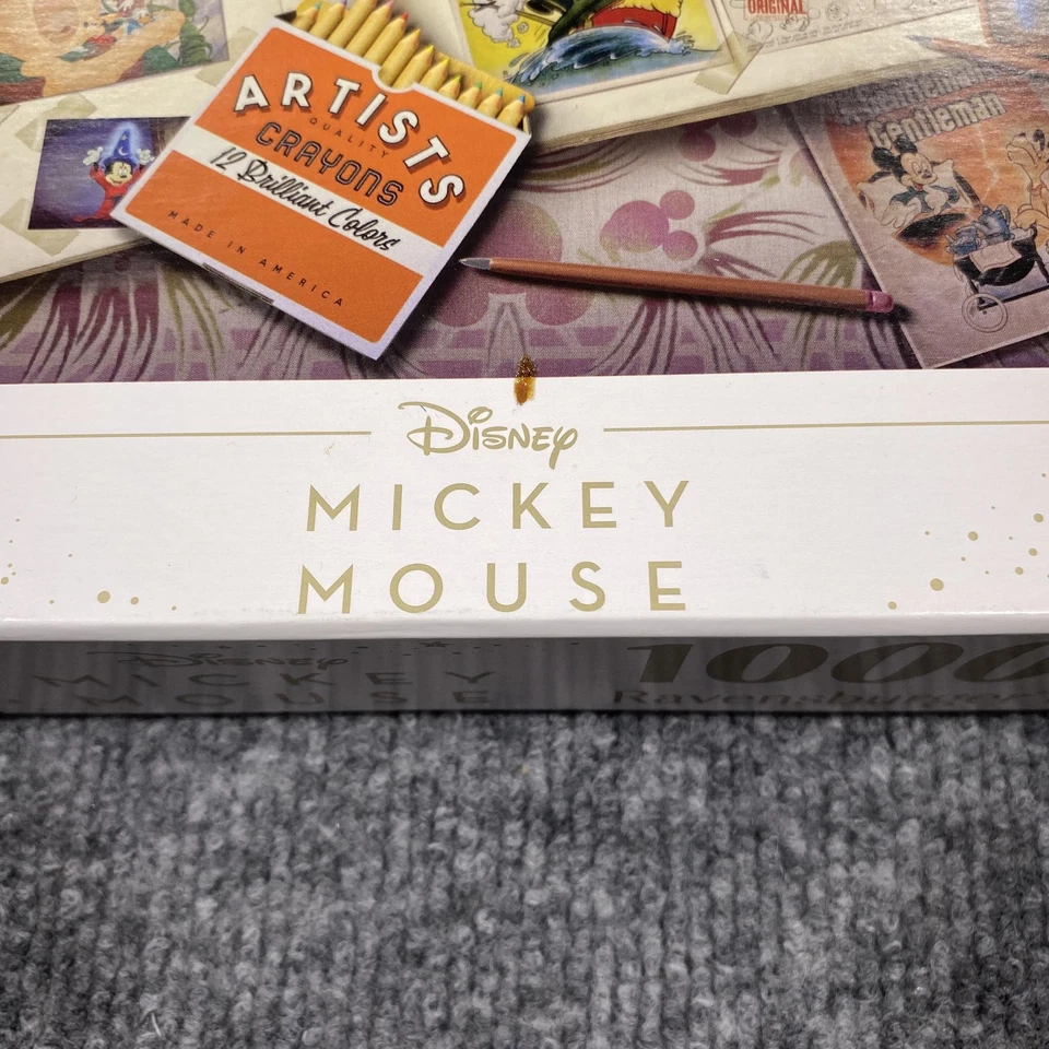 Ravensburger Disney Mickey Mouse 1940 Moments Jigsaw Puzzle 1000 Piece Germany - Image 3 of 4