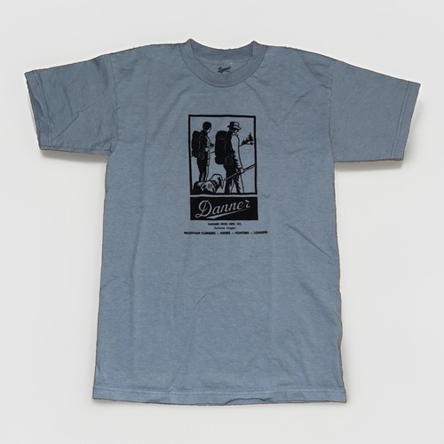 Danner, Danner Fishing Graphic T-Shirt Blue Medium 18x27