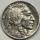 1935-P Buffalo Nickel Indian Head  FULL DATE