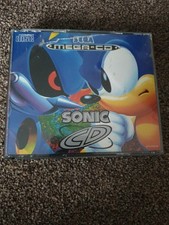 Sega Mega Sonic CD Slight Crack To Original Box. Manual .