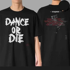 Lady Gaga The Mayhem Ball Tour 2025-2026 Dance Or Die Two Sided Unisex T-Shirt