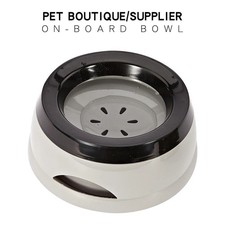No Spill Floating Dog Water Bowl Non Slip Pet Drinking Bowl for Dogs  Cats Pets