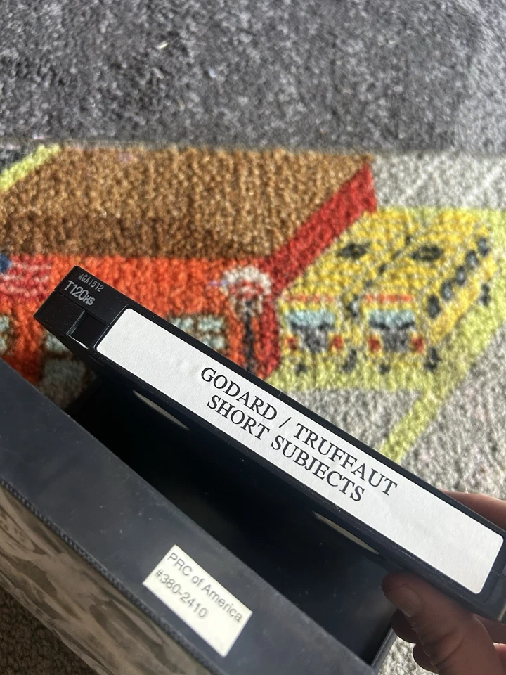 Godard & Truffaut Short Subjects Rare Art Hard To Find Vhs  - Image 4 of 4