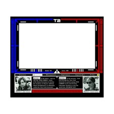 Terminator 2 Arcade Monitor Bezel Artwork Sticker Decal Terminator 2 Arcade Monitor Bezel Artwork Sticker Decal
