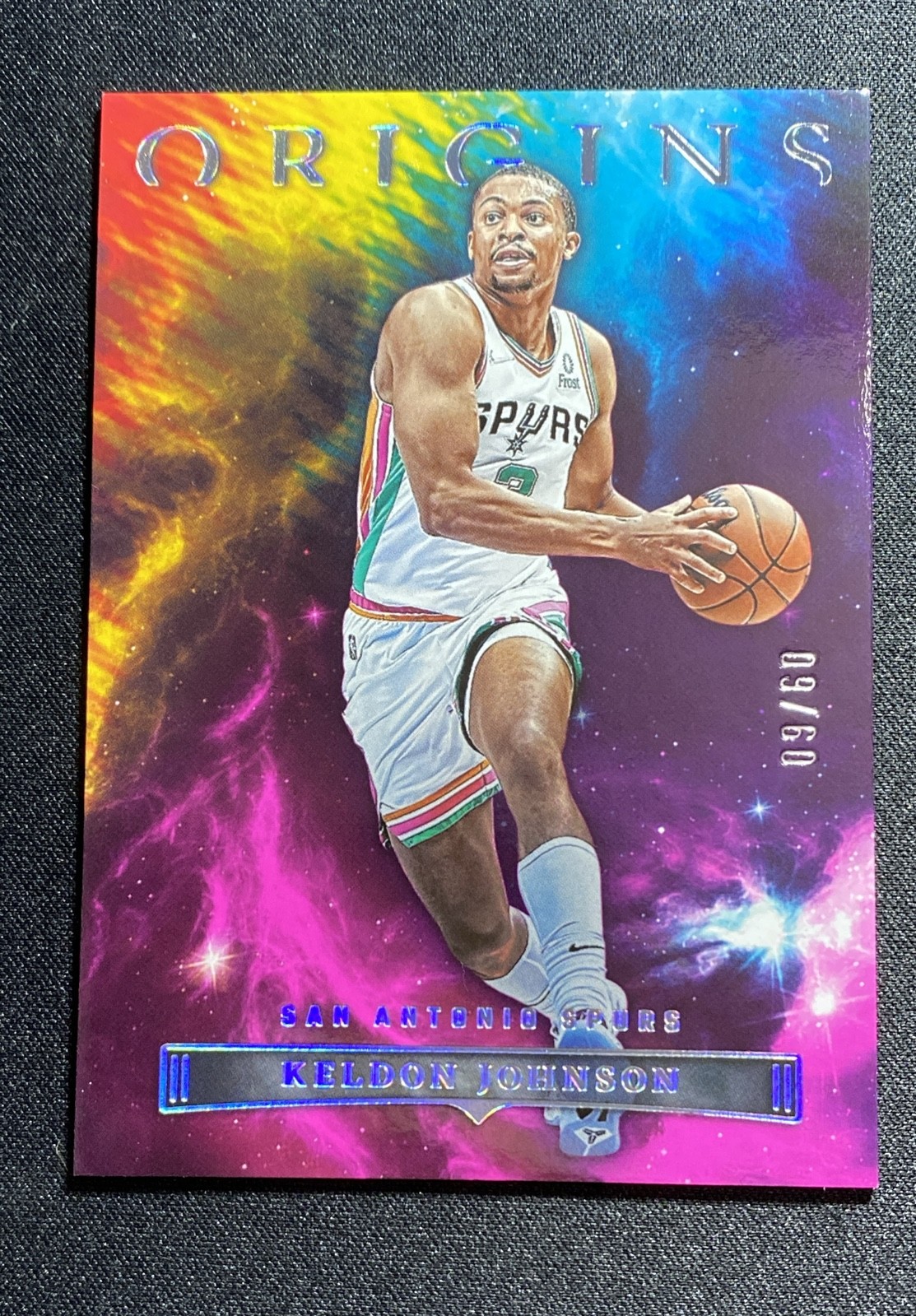 2022-23 Panini Origins - Keldon Johnson #67 Pink /60