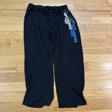 vtg y2k ROCAWEAR Men  s lounge sweatpants XL black est 99 vintage