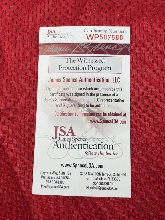 Lauri Markkanen Chicago Bulls Signed Autographed custom jersey  JSA COA - Image 4 of 4