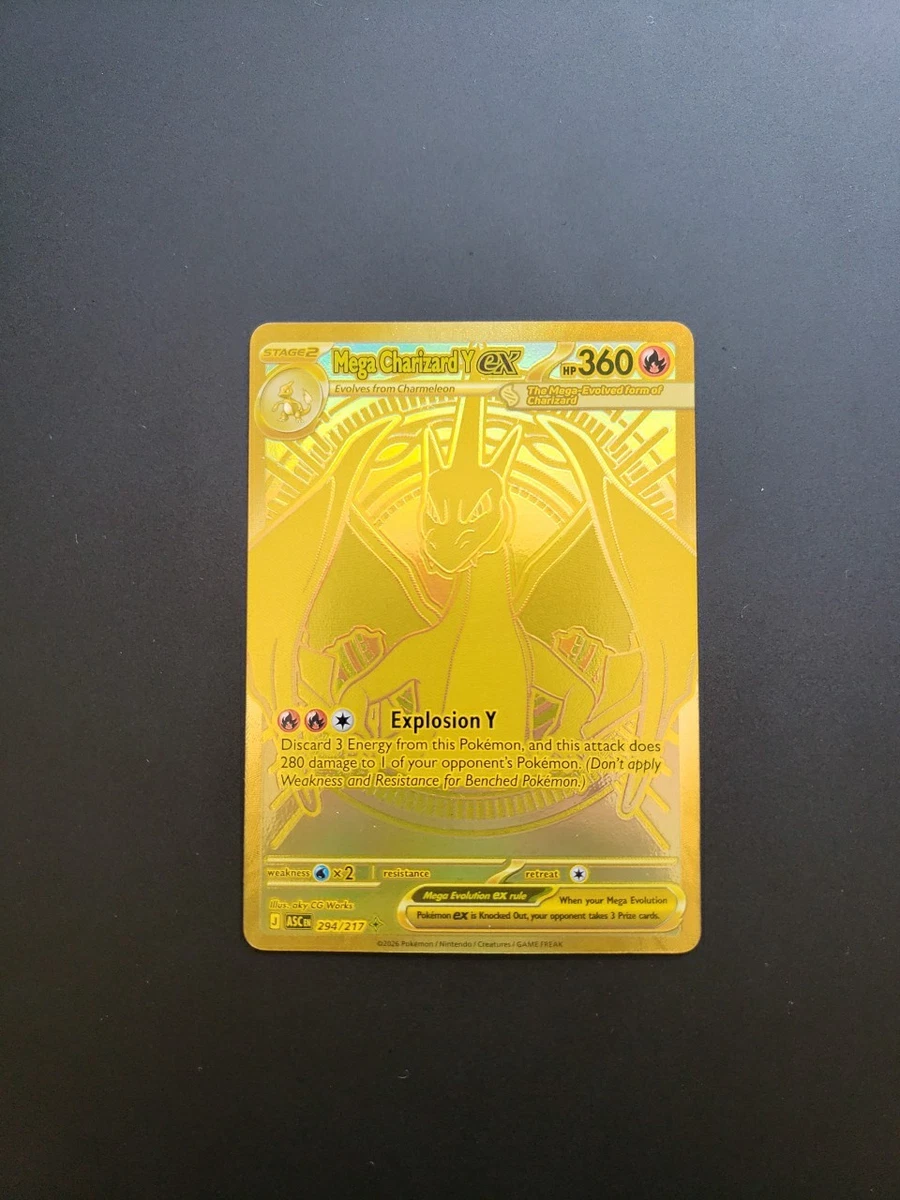 Mega Charizard Y Ex 294/217 Me: Ascended Heroes for sale | eBay
