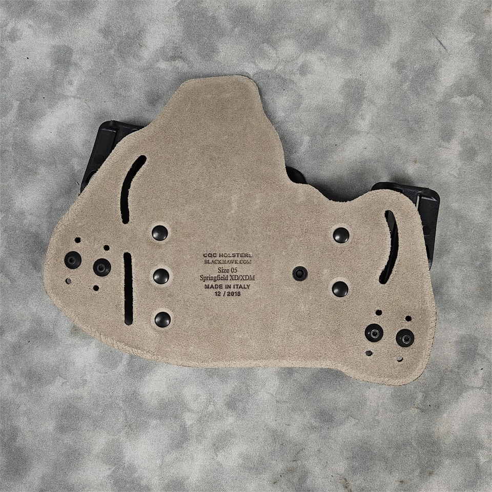 Blackhawk Leather Tuckable Pancake Holster XD XDM Size 05 RH NEW - Image 2 of 4