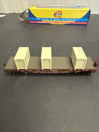 Coche plano Athearn 92213 HO Southern Pacific 40' con cajas T&NO | Condition: Used