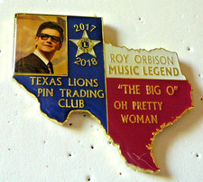 Lions Club Pins - TEXAS MUSIC LEGEND  ROY ORBISON