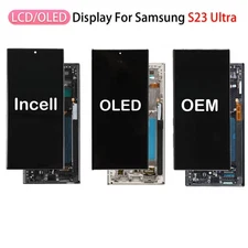 For Samsung Galaxy S23 Ultra 5G S918U/W/B/E LCD/OLED Display Screen Assembly lot