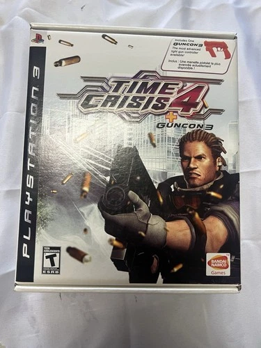PS3 Time Crisis 4 W/ Guncon And Sensors