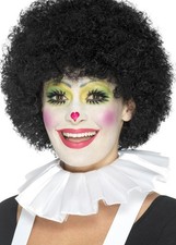 Adult Clown Collar White Neck Ruffle