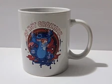 Disney’s Stitch-SO NOT ORDINARY White Coffee Mug Used Wild Stitch