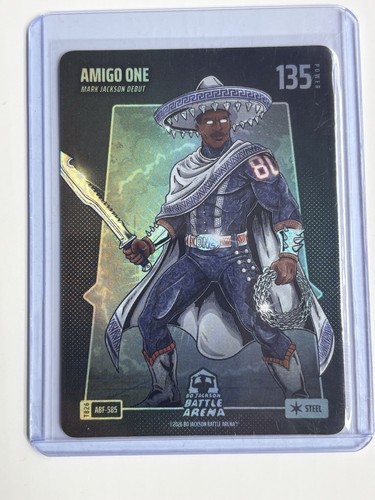 Bo Jackson Battle Arena Texmo SSP Amigo One Steel Alpha Battlefoil ABF M Jackson