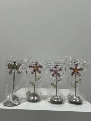 2004 Target Metal Floral Photo & Note Holders 
