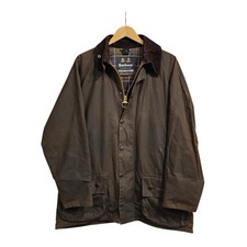 Barbour Mens Jacket Brown 42 Classic Beaufort Wax Cotton Country Shooting
