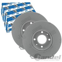 2X Jurid Bremsscheiben Vorne 256Mm BelÜFtet Passend FÜR Hyundai Accent I20 KIA
