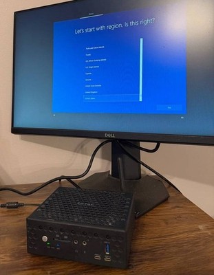 Zotac ZBOX CI527NANO-U mini PC Intel Core i3-7100U 8gb 1tb + windows 10