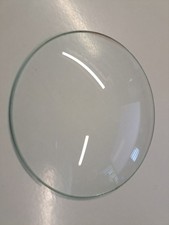 VERRE MINÉRAL BOMBÉ PENDULE HORLOGE Ø 89 mm ÉPAISSEUR 2.20 mm HAUTEUR 9 mm