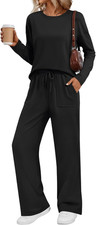 Women'S Sweatsuits 2 Piece Outfits Lounge Matching Sweat Sets Casual Sweatshirts