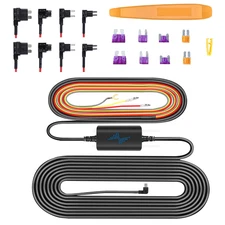 Type C Dash Cam Hardwire Kit 12V to 5V 2A Parking Mode Fuse Tap 11.5ft