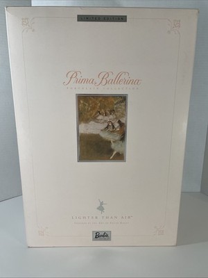 Lighter Than Air Prima Ballerina Porcelain Barbie Doll 2000 Mattel #29905