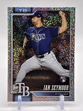 2026 Topps Series 1 Celebration - Ian Seymour #165 Confetti (RC, SP) Rays